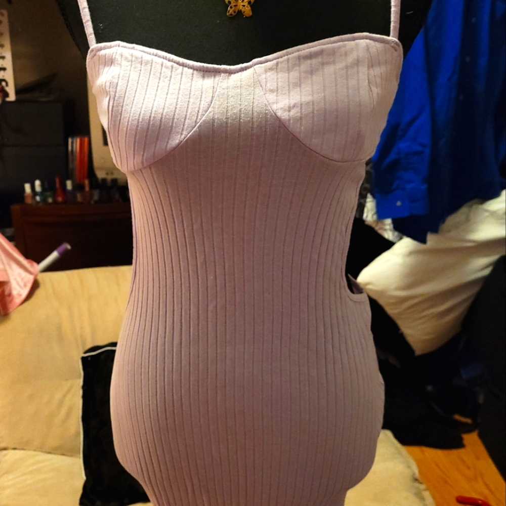 SHEIN BODYCON PURPLE DRESS SIZE SMALL
